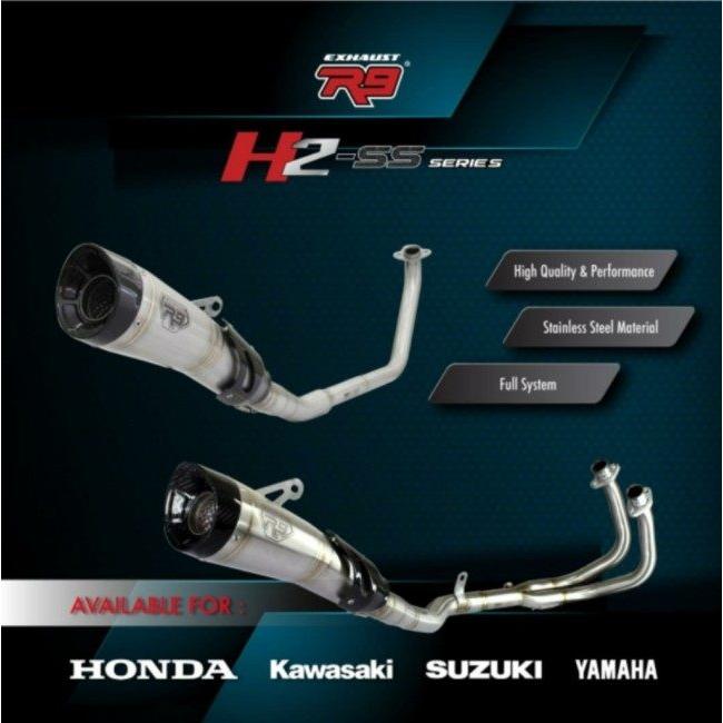 R9 Exhaust アールナインエキゾースト H2-SS フルエキゾースト Z250