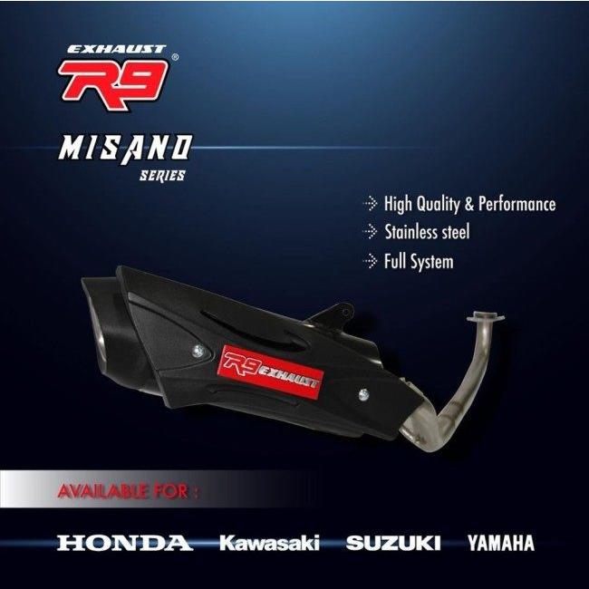 R9 Exhaust アールナインエキゾースト Misano Black フルエキゾースト BeAT HONDA ホンダ フルエキゾーストマフラー マフラー_1