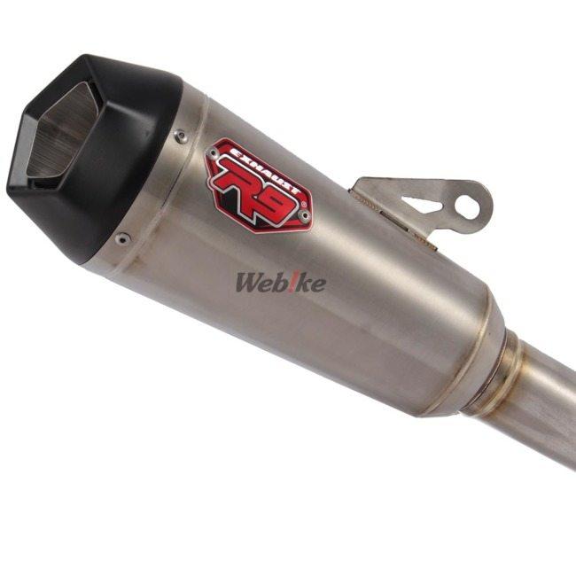 R9 Exhaust アールナインエキゾースト New Alpha フルエキゾーストマフラー R15 R 2018 カラー：シルバー YAMAHA ヤマハ マフラー_17
