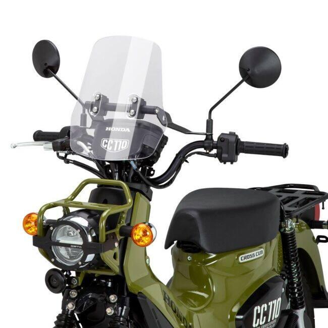 ZETA ADVENTURE WINDSHIELD クロスカブ110 CC110 ZETA RACING ジータ レーシング アドベンチャー ウインドシールド STD