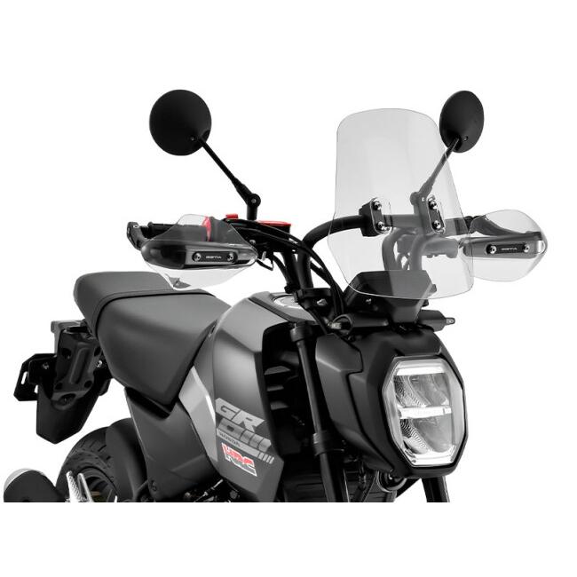 ZETA ジータ アドベンチャー ウインドシールド STDスクリーン モンキー