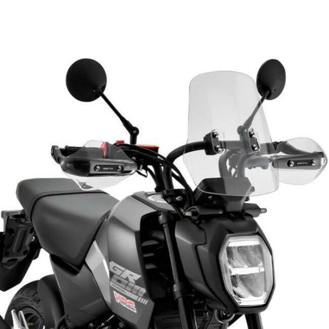 ジータ　ZETA モンキー125 ウィンドシールド　ラージサイズ付き ZETA RACING ジータ レーシング アドベンチャー ウインドシールド STD