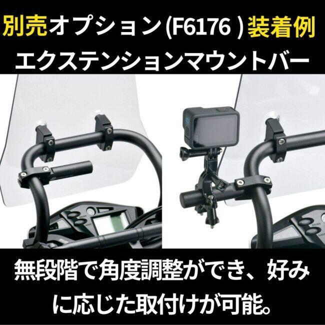 ZETA RACING ジータ レーシング アドベンチャー ウインドシールド STD