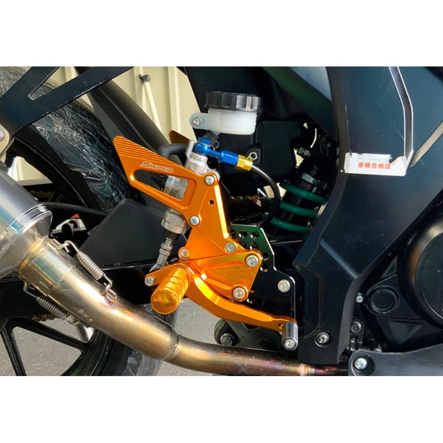 SNIPER SNIPER:スナイパー バックステップ ABS対応4ポジション+レーシング用6ポジション カラー:ゴールド GSX-R125 GSX-R150 GSX-S125 GSX-S150 :24231893:ウェビック2号店 - 通販 - Yahoo!ショッピング SNIPER SNIPER:スナイパー バックステップ ABS対応4ポジション+レーシング用6ポジション カラー:ゴールド GSX-R125 GSX-R150 GSX-S125 GSX-S150 :24231893:ウェビック2号店 - 通販 - Yahoo!ショッピング