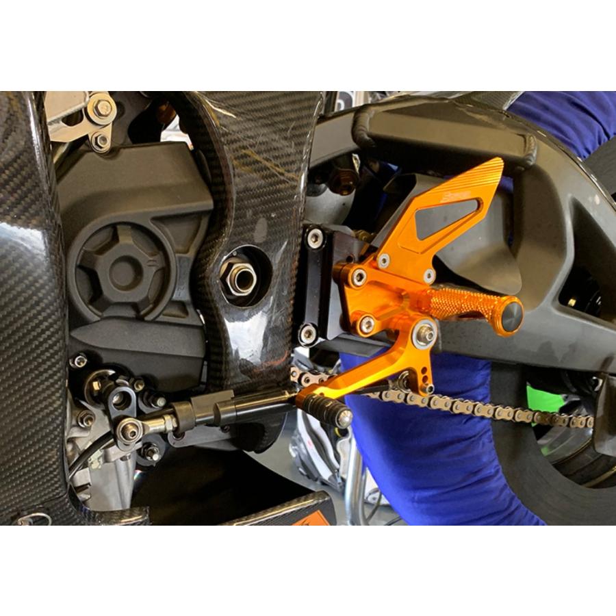 SNIPER スナイパー レース用バックステップ ZX-10R ZX-10RR ZX-10