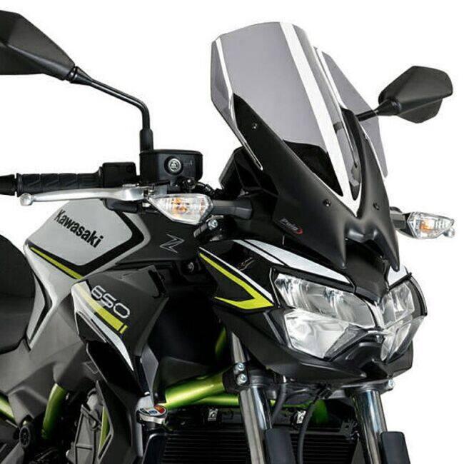 Puig プーチ ニュージェネレーションNKスクリーン(TOURING) スクリーンカラー：スモーク Z650 KAWASAKI カワサキ スクリーン 外装_6