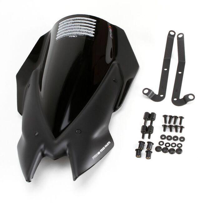 Puig プーチ ニュージェネレーションNKスクリーン(TOURING) スクリーンカラー：ブラック Z650 KAWASAKI カワサキ スクリーン 外装_4