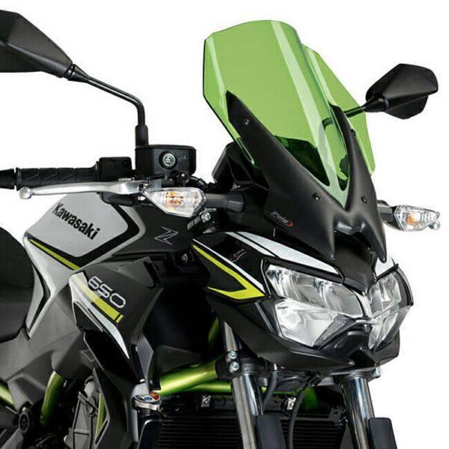 Puig プーチ ニュージェネレーションNKスクリーン(TOURING) スクリーンカラー：グリーン Z650 KAWASAKI カワサキ スクリーン 外装_6