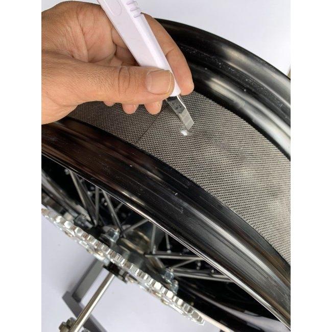 MOTO禅 モトゼン ブラックケブラーチューブレスキット Plus＋ ダブルタイプ タイプ：リア(17×5.00-5.50 MT) KTM チューブレスキット ホイール関連 足回りの画像