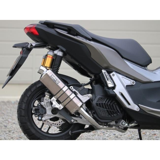 WR’S ダブルアールズ ST-OVALフルエキゾースト タイプ：ソリッドチタンサイレンサー ADV150 HONDA ホンダ フルエキゾーストマフラー マフラーの画像