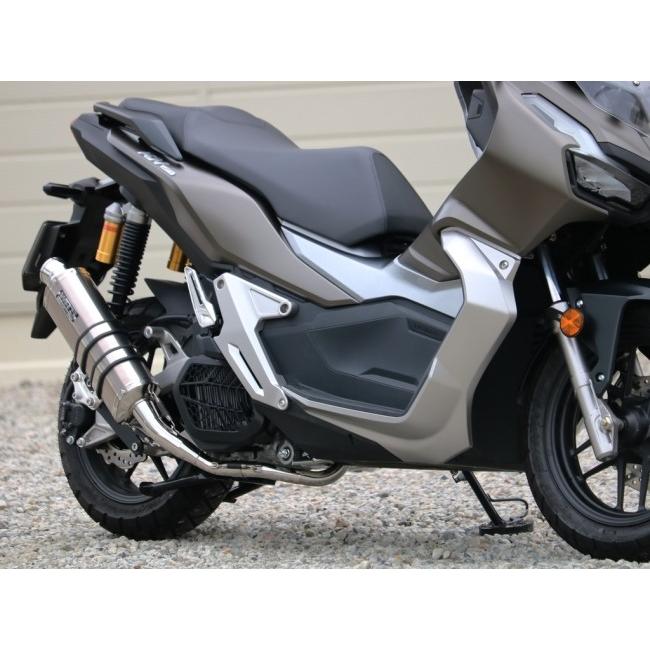 WR’S ダブルアールズ ST-OVALフルエキゾースト タイプ：ソリッドチタンサイレンサー ADV150 HONDA ホンダ フルエキゾーストマフラー マフラーの画像