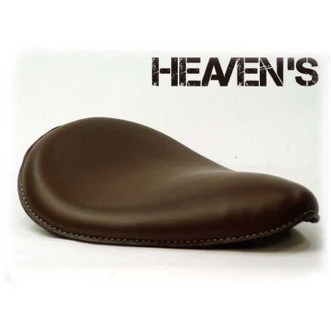 スタニングルアー 【正規品】ヘブンズ 汎用 牛本革ビンテージソロシート(ブラウン/スムース) HEAVEN HEAVEN