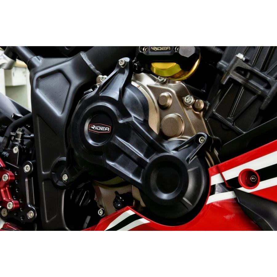 CB650R/CBR650R CB650F用 エンジンカバーセット 防護カバー ジェネレーターカバー クラッチカバー パルスカバー カーボン調ブラック  : 66shopping - 通販 - Yahoo!ショッピング RIDEA リデア 炭素繊維強化エンジンカバー(2次カバー) セット CB650F CB650R CBR650F CBR650R HONDA ホンダ エンジンカバーセット エンジンパーツ エンジン