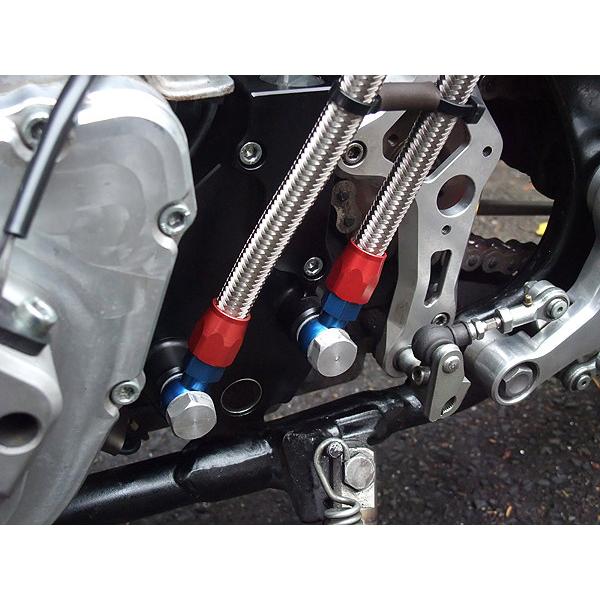 METALGEAR WORKS メタルギアワークス オイルクーラー取出しキット カラー：ブラック CB1100F CB900F HONDA ホンダ オイルクーラーフィッティング・アダプター_3