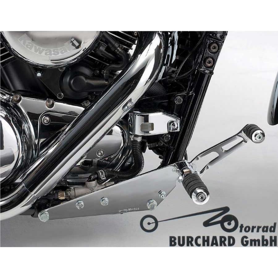 全商品オープニング価格！ MOTORRAD BURCHARD MOTORRAD BURCHARD:モトラッド バーチャード Forward Controls Kit 25cm forward ABE VN 1500 Classic KAWASAKI カワサキ