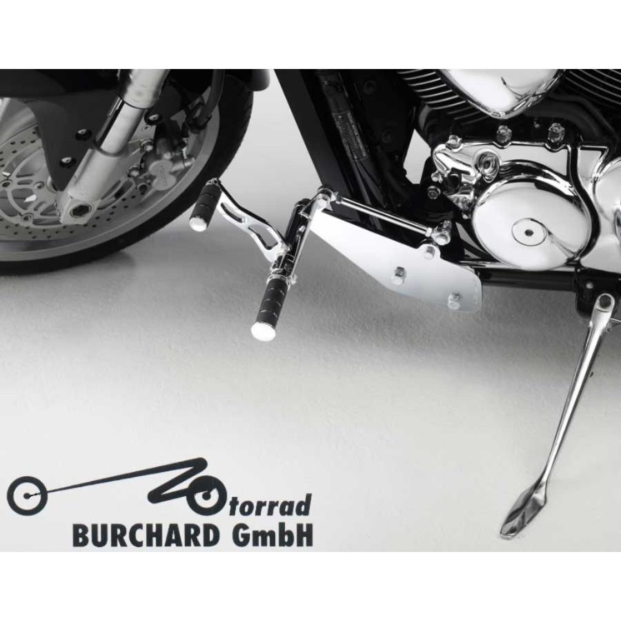 日本総代理店 MOTORRAD BURCHARD MOTORRAD BURCHARD:モトラッド バーチャード Forward Controls Kit 22cm forward ABE C 1500 T M 1500 R SUZUKI スズキ SUZUKI スズキ