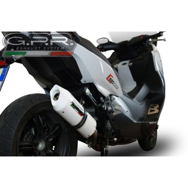 GPR ジーピーアール HOMOLOGATED スリップオンマフラー C 650 SPORT BMW マフラー_2