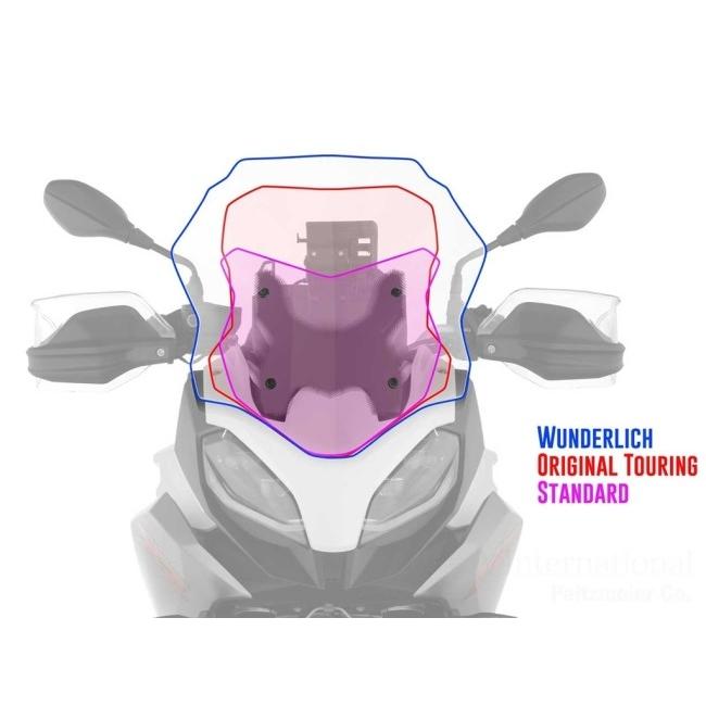 Wunderlich ワンダーリッヒ ウインドスクリーン「MARATHON」 カラー：スモーク F900XR BMW スクリーン 外装_3