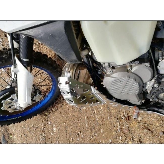 P-TECH ピーテック スキッド+チャンバーガード TE250 TE300 EXC250