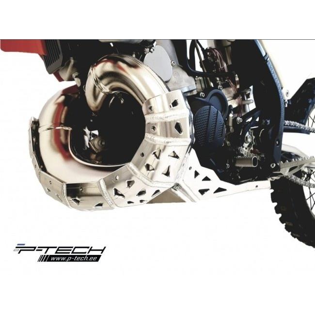 P-TECH ピーテック スキッド+チャンバーガード TE 250i 300i TX 250