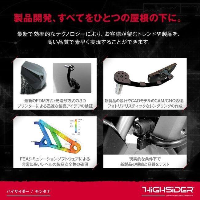DAYTONA（デイトナ） 【Highsider：ハイサイダー】 バーエンドミラー
