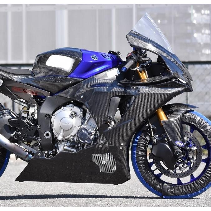 EIGHT(才谷屋) エイト(サイタニヤ) フルカウル アンダーカウル：メッシュ仕様 / カラー：白ゲル YZF-R1 YAMAHA ヤマハ フルカウル・外装セット カウル関連 外装_1