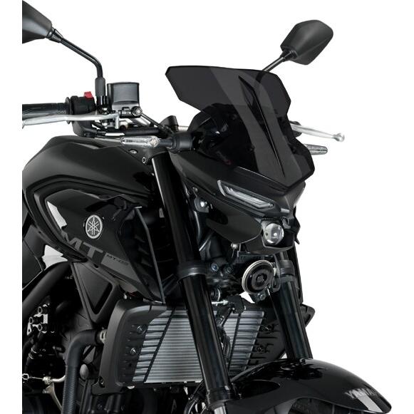 Puig プーチ ニュージェネレーションNKスクリーン(SPORT) カラー：ダークスモーク MT-03 MT-25 YAMAHA ヤマハ スクリーン 外装