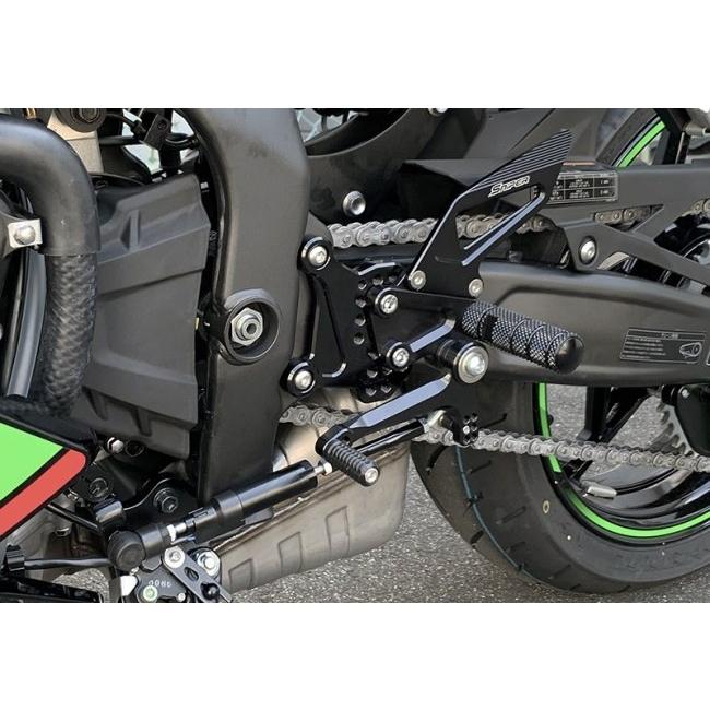 SNIPER（スナイパー） バックステップ カラー：ブラック ZX-4RR ZX-4R
