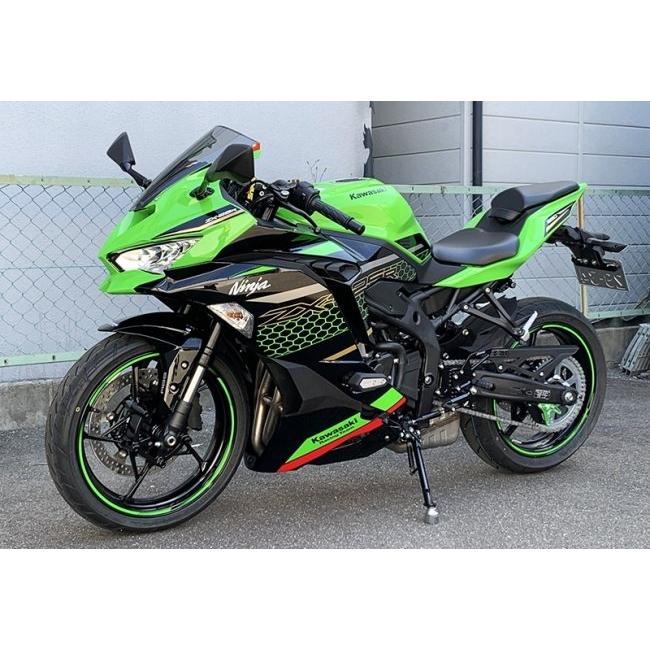 SNIPER スナイパー バックステップ カラー：ブラック ZX-4RR ZX-4R SE ZX-25RR ZX-25R KAWASAKI カワサキ ステップ 足回り_13
