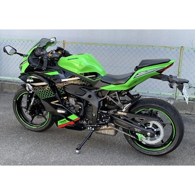 SNIPER スナイパー バックステップ カラー：ブラック ZX-4RR ZX-4R SE ZX-25RR ZX-25R KAWASAKI カワサキ ステップ 足回り_14