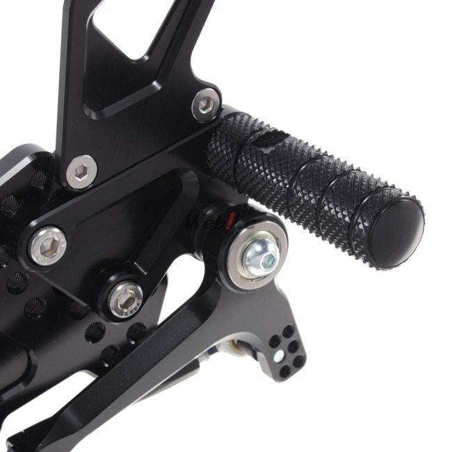 SNIPER スナイパー バックステップ カラー：ブラック ZX-4RR ZX-4R SE ZX-25RR ZX-25R KAWASAKI カワサキ ステップ 足回り_7