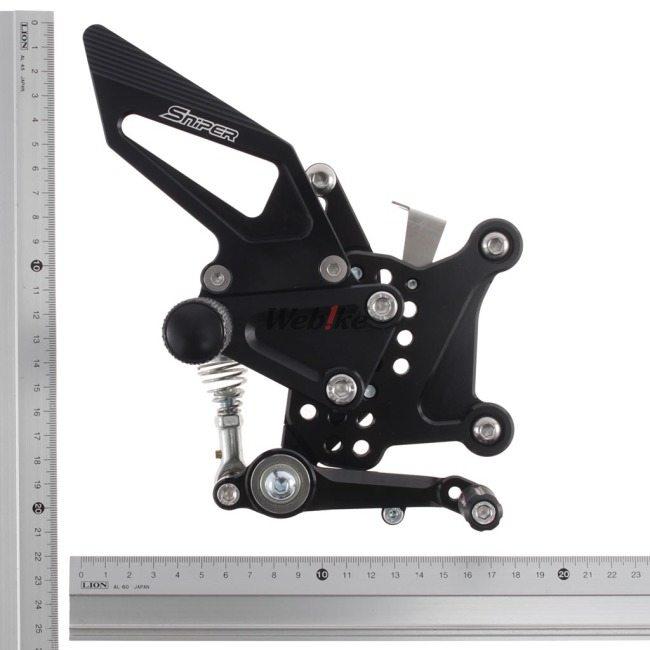 SNIPER スナイパー バックステップ カラー：ブラック ZX-4RR ZX-4R SE ZX-25RR ZX-25R KAWASAKI カワサキ ステップ 足回り_9
