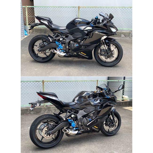 SNIPER（スナイパー） バックステップ カラー：ブルー ZX-4RR ZX-4R SE