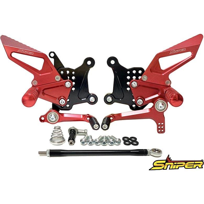 SNIPER（スナイパー） ストリート用バックステップ カラー：レッド