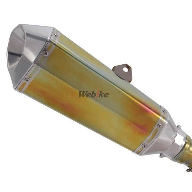 K-FACTORY（ケイファクトリー） フルエキゾーストマフラー ヘキサゴン