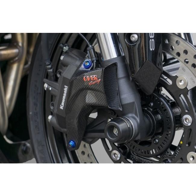 OVER OVER:オーヴァー Carbon フロントキャリパーダクト 艶：無し ZX-25R SE ZX-25R KAWASAKI カワサキ KAWASAKI カワサキ｜webike02｜03