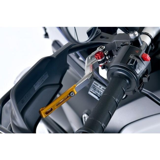 LSL LSL:エルエスエル ERGONIA(エルゴニア)レバー アジャスターカラー：ブルー / レバーカラー：シルバー / スライダーカラー：レッド CBR650R HONDA ホンダ｜webike02｜02