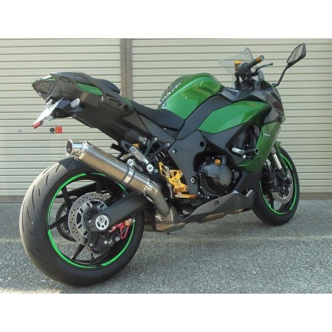 techserfu テックサーフ チタニウムスリップオン マフラー タイプ