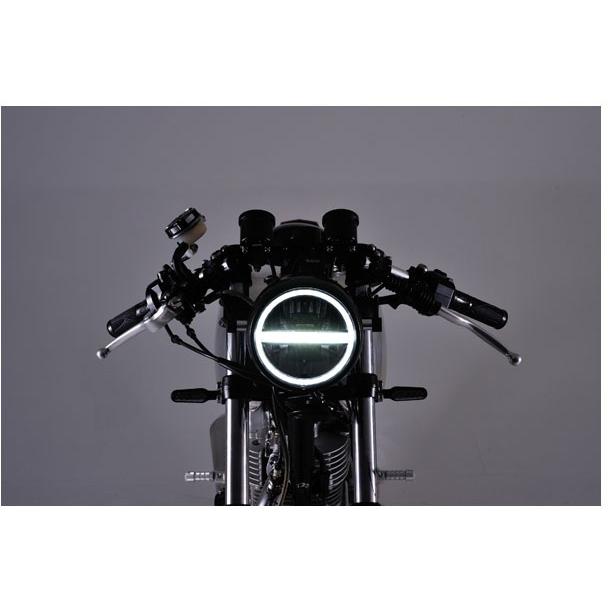 MCS エムシーエス Neo Vintage LED headlight black ヘッド