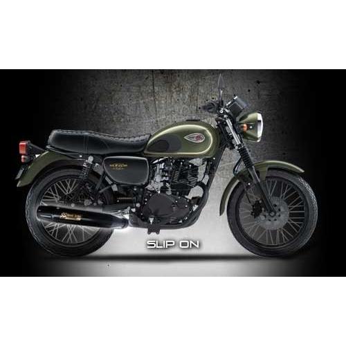 PROSPEED プロスピード フルシステムエキゾーストマフラー クラシックシリーズ タイプ：クラシック A W175 KAWASAKI カワサキ フルエキゾーストマフラーの画像