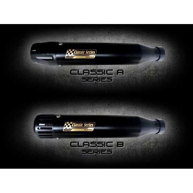 PROSPEED プロスピード フルシステムエキゾーストマフラー クラシックシリーズ タイプ：クラシック B W175 KAWASAKI カワサキ フルエキゾーストマフラーの画像