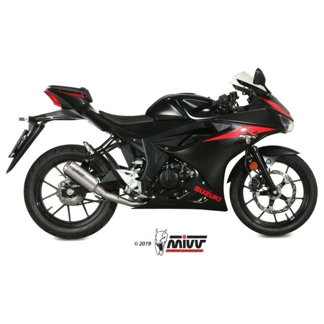 MIVV ミヴ　GSX R125 S125 フルエキゾーストマフラー MIVV ミヴ MK3 フルエキゾーストマフラー GSX-R 125 GSX-S SUZUKI