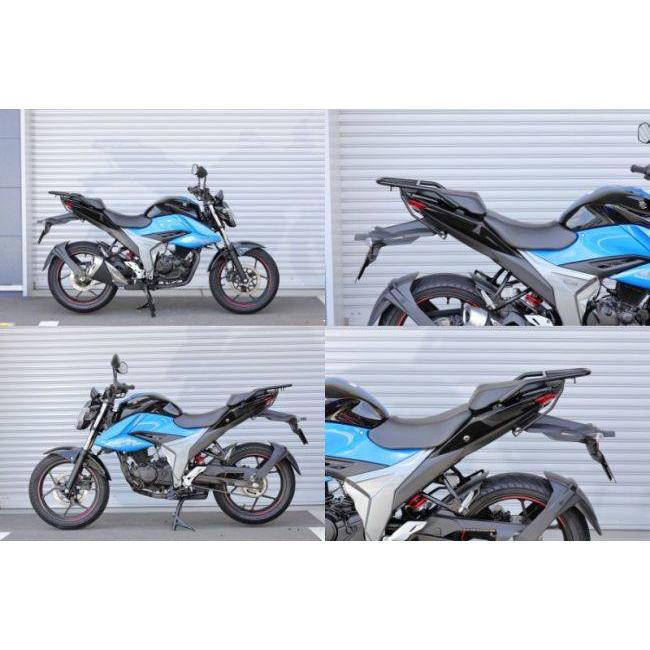 Gixxer 150 ジクサーsf250 リアキャリア ジクサー sf250 ジクサー リア