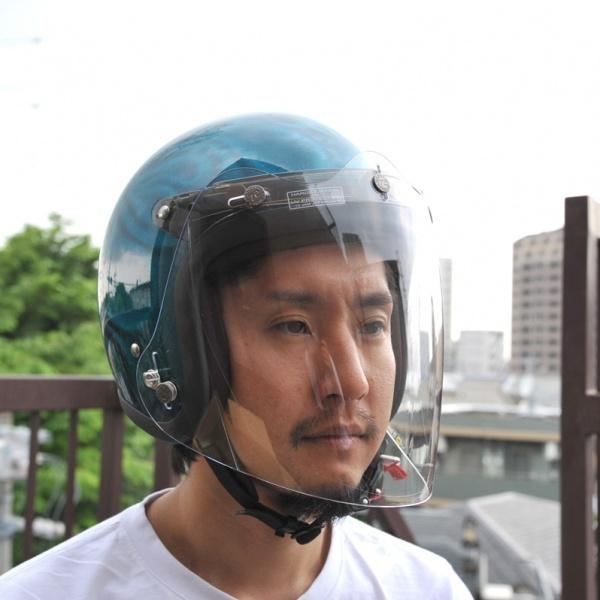 72JAM JET HELMET 72JAM 72ジャム 開閉式3Dコンペシールド カラー：FM+