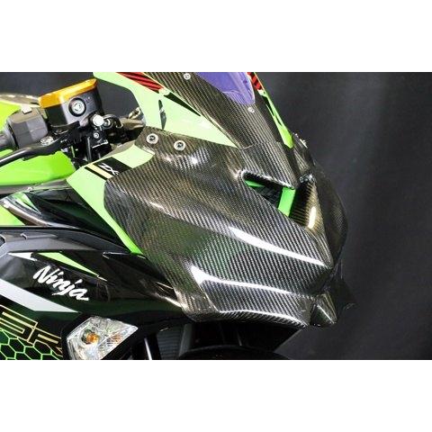 A-TECH エーテック ゼッケンプレート タイプ：開繊ドライカーボン(KDC)／クリア塗装済 ZX-25R KAWASAKI カワサキ ゼッケンカウル カウル関連 外装 | A-TECH | 01