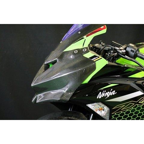 A-TECH エーテック ゼッケンプレート タイプ：開繊ドライカーボン(KDC)／クリア塗装済 ZX-25R KAWASAKI カワサキ ゼッケンカウル カウル関連 外装 | A-TECH | 02