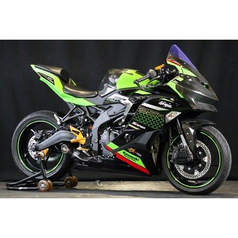 A-TECH エーテック ゼッケンプレート タイプ：開繊ドライカーボン(KDC)／クリア塗装済 ZX-25R KAWASAKI カワサキ ゼッケンカウル カウル関連 外装 | A-TECH | 03