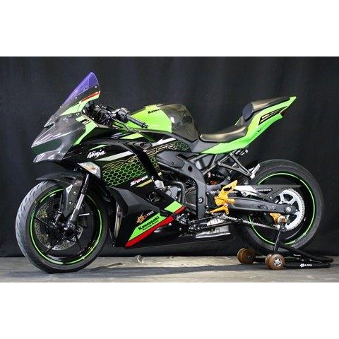 A-TECH エーテック ゼッケンプレート タイプ：開繊ドライカーボン(KDC)／クリア塗装済 ZX-25R KAWASAKI カワサキ ゼッケンカウル カウル関連 外装 | A-TECH | 04