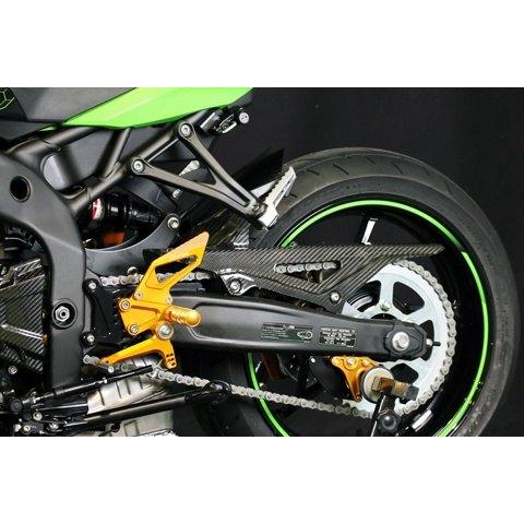 A-TECH エーテック リアフェンダーSTD タイプ：綾織ドライカーボン(DC