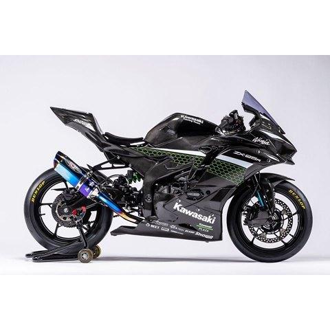 A-TECH（エーテック） レース用フルカウルSTD 4点セット タイプ：FRP黒